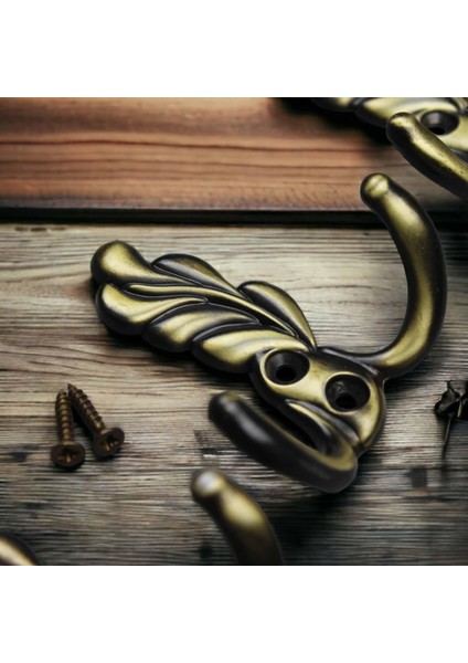 Sarmaşık Metal Kapı Arkası Portmanto Askılık