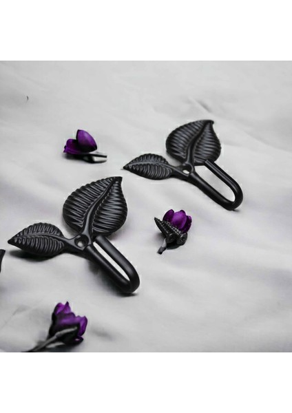 Yaprak Model Metal Portmanto ve Kapı Askısı