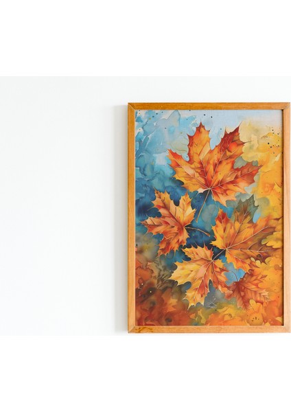 Ahşap Çerçeve 40 x 60 cm Modern Uv Baskı Tablo