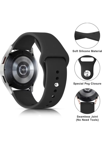 Xiaomi Redmi Watch 5 Active / Redmi Watch 5 Lite Uyumlu Silikon Kordon 22MM