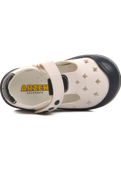 Beyaz - Lacivert Bebek Günlük Ayakkabı fırsatları