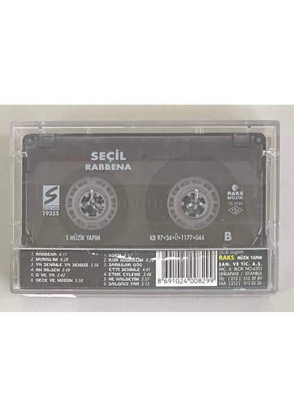 Seçil - Rabbena Kaset
