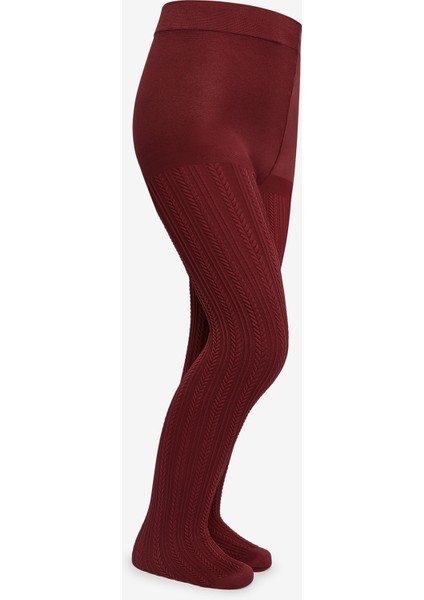 Pretty Knit Şarap Rengi Külotlu Çorap fiyatları