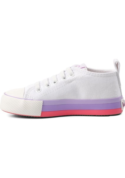 Beyaz-Lila Çocuk Spor Ayakkabı fiyatları