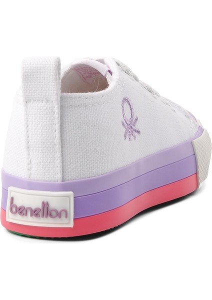 Beyaz-Lila Çocuk Spor Ayakkabı fırsatları