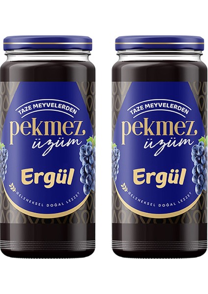 Üzüm Pekmezi 600 gr Cam x 2 Adet