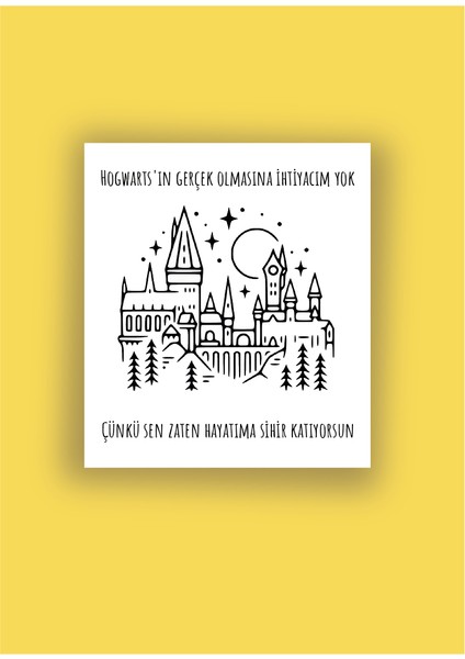 Sevgililer Günü Temalı Tebrik ve Hediye Kartı 5’li Harry Potter 14 Şubat