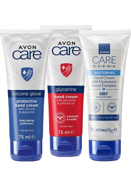 Care Glycerine Silicone Glove ve Restoring El Kremi Paketi