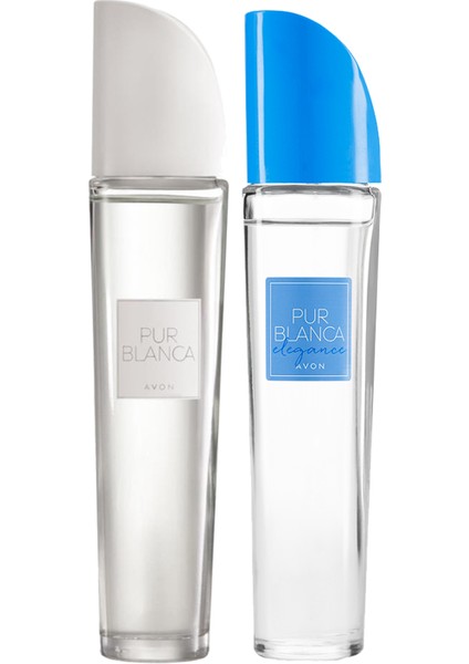 Pur Blanca Kadın Parfüm Seti EDP 50 ml ve Pur Blanca Elegance 50 ml Hediyelik Paket
