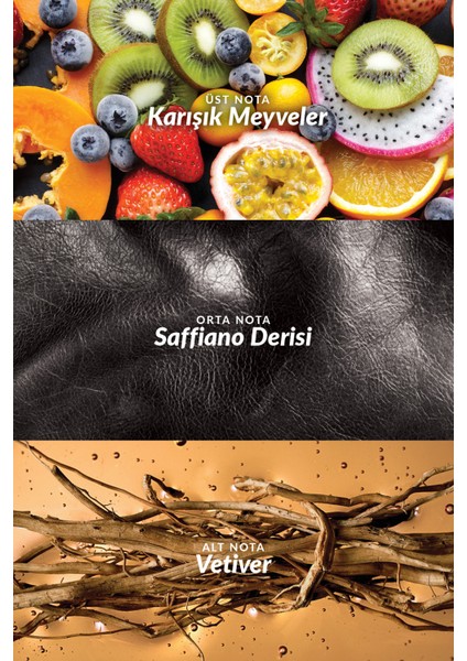 Black Suede Dark Erkek Parfüm Rollon ve Saç Vücut Şampuanı Paketi