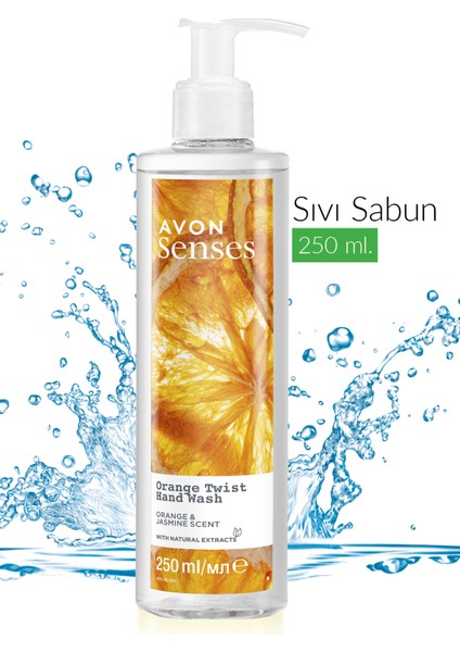 Senses Sıvı Sabun ve El ve Ayak Tırnak Fırçası Paketi