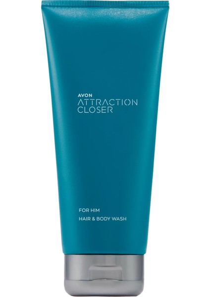 Attraction Closer Erkek Parfüm ve Saç Vücut Şampuanı Paketi