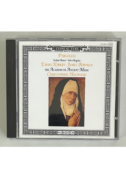 Pergolesi Emma Kirkby - James Bowman - The Academy of Ancient Music