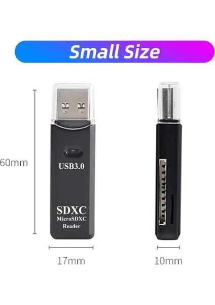 2in1 USB 3.0 Micro Sd Hafıza Kartı - Tf Kart Okuyucu Hub Adaptör Veri Aktarıcı modelleri