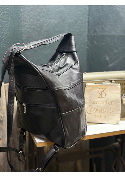 Deri Maymun Sırt Çantası, Askılı Postacı Çantası, Omuz Çantası Kol Çantası Deri Çanta modelleri