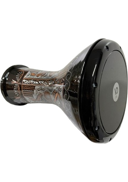 Darbuka Profesyonel Döküm Anadolu Bakır İşlemeli Desen