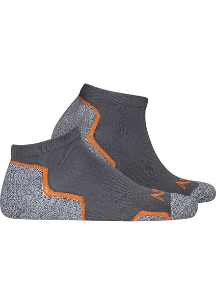 Fonksiyonel Patik Çorap 3'lü Paket Siyah-Füme-Lacivert 40-44