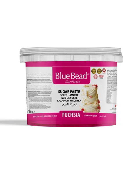 Fuşya Şeker Hamuru 1 kg