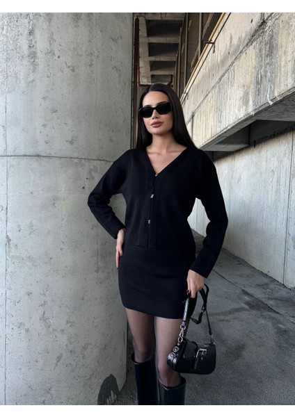Triko Hırka Etek Ikilitakım modelleri