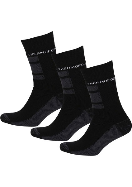 Worker Çorap 3'lü Paket Siyah