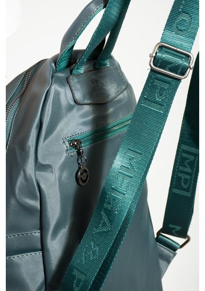 Saten Kumaş Kadın Sırt Çantası 35*25 cm Yağmur Itici Kumaş Mega Bag Günlük Kullanıma Uygun modelleri