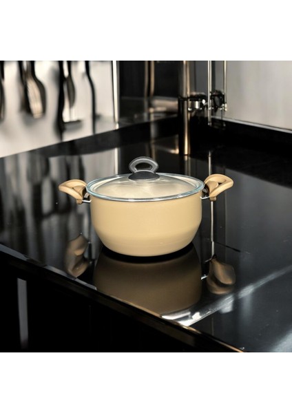 24 cm Swiss Crystal Derin Tencere
