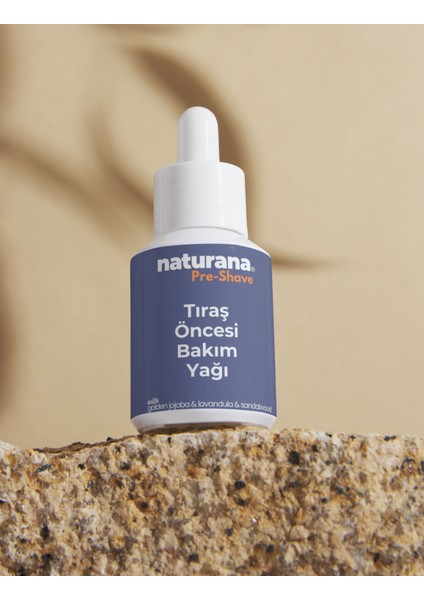 Doğal Tıraş Öncesi Bakım Yağı 30 ml Koruyucu Nemlendirici Pürüzsüz Tıraş fiyatları