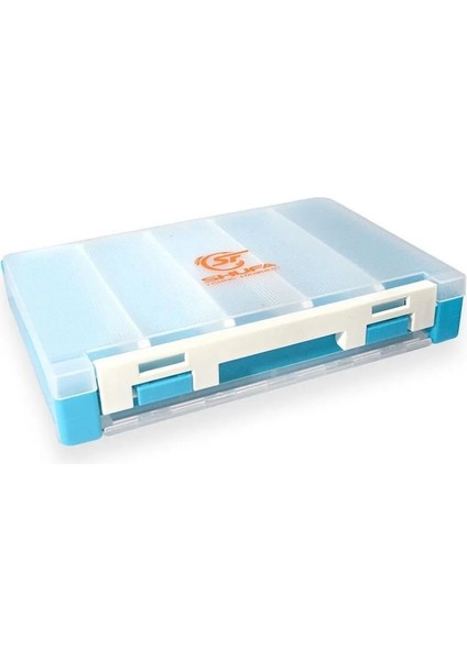 Çift Taraflı Evalı ve Bölmeli Lrf Kutusu Mavi 20X14.5X4CM fiyatları