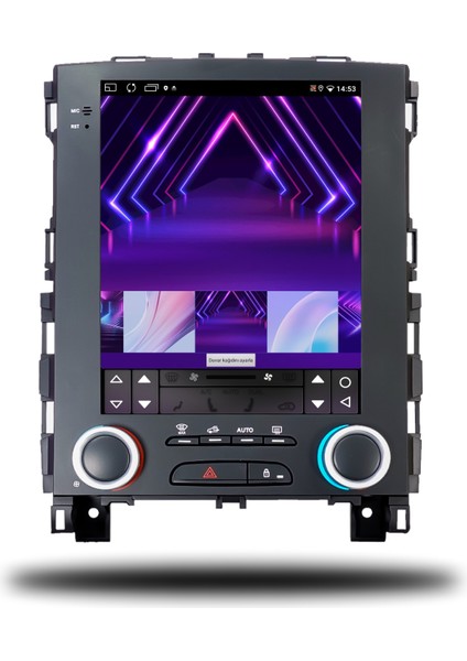 Carplayer Renault Megane 4 Tesla 2017-2023 Android Multimedya 2gb Ram 32GB Hafıza