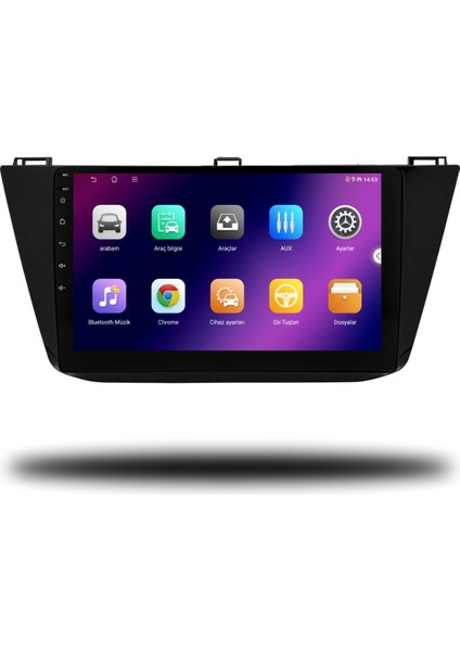 Carplayer Volkswagen Tiguan 2017-2020 Uyumlu Android Multimedya 6gb Ram 128GB Hafıza fiyatları