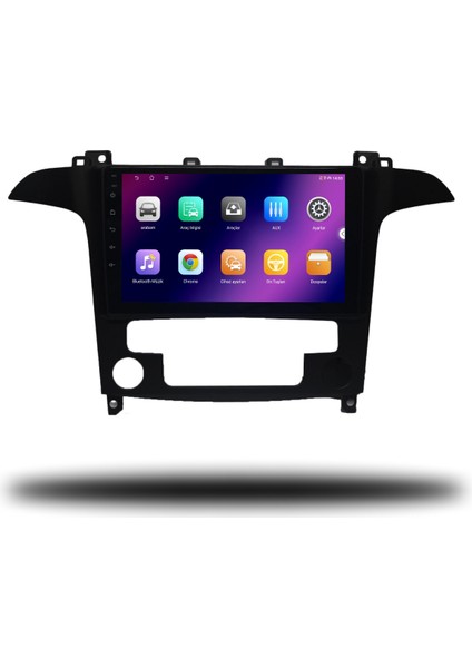 Carplayer Ford S-Max 2006-2014 Dijital Klima Uyumlu Android Multimedya 6gb Ram 128GB Hafıza fiyatları