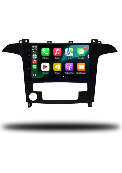 Carplayer Ford S-Max 2006-2014 Dijital Klima Uyumlu Android Multimedya 6gb Ram 128GB Hafıza modelleri