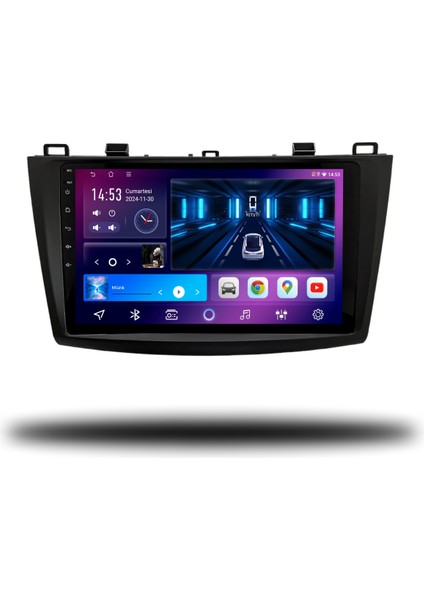 Carplayer Mazda 3 2010-2013 Uyumlu Android Multimedya 6gb Ram 128GB Hafıza