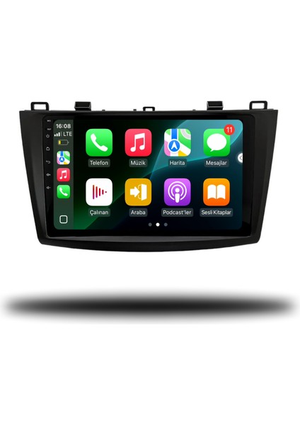 Carplayer Mazda 3 2010-2013 Uyumlu Android Multimedya 6gb Ram 128GB Hafıza modelleri