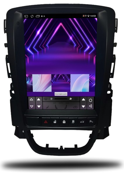 Carplayer Opel Astra J Tesla 2010-2020 Uyumlu Android Multimedya 6gb Ram 128GB Hafıza modelleri