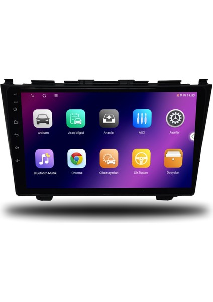 Carplayer Honda Crv 2007-2012 Uyumlu Android Multimedya 6gb Ram 128GB Hafıza fiyatları