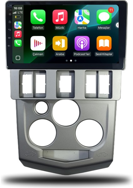 Carplayer Dacia Logan 2004-2008 Uyumlu Android Multimedya 6gb Ram 128GB Hafıza modelleri