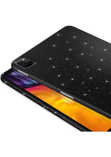 Apple iPad Pro 11 2018 Uyumlu Fuchsia Işıltılı Tablet Kılıf