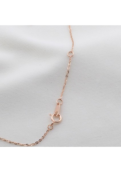 Sedef Taşlı Ay Yıldız Figürlü Rose Gold Kaplama Gümüş Kolye fiyatları