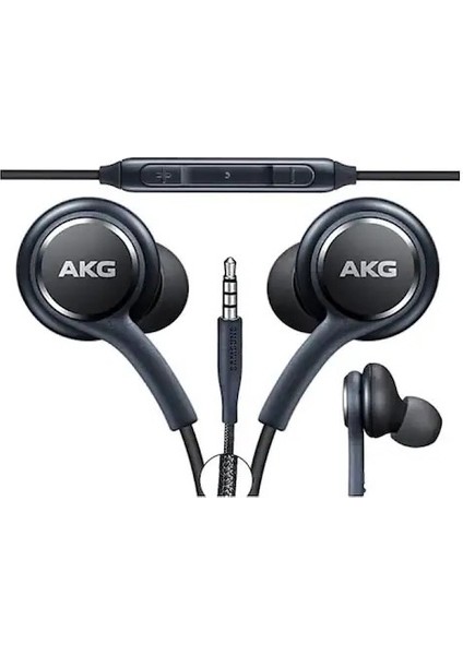 Orjinal Samsung Akg EO-IG955 3.5 Jack Kulak Içi Kulaklık-Siyah