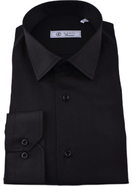 09-Micro Saten Slimfit Gömlek/siyah/xs fiyatları