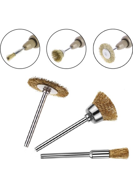 VK3030 Mikro Prinç Pimli Fırça Seti 3 Parça fiyatları