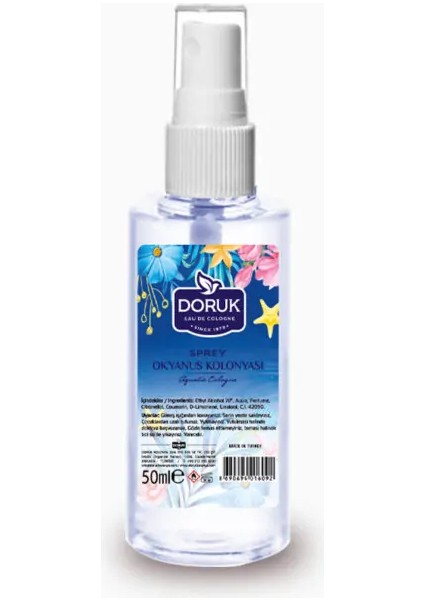 Sprey Okyanus Kolonyası 50 ml Pet Şişe