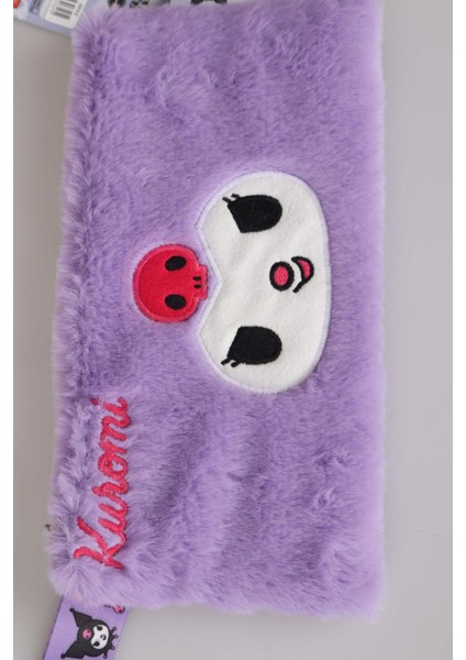 Dekomus Ile Yeni Sezon Lisanslı Kuromı Basıc Peluş El Çantası/makyaj Çantası/kalem Çantası