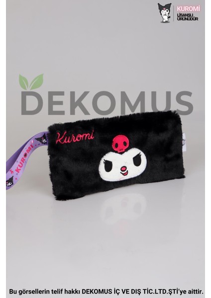 İLE LİSANSLI YENİ SEZON KUROMI PELUŞ BASIC EL ÇANTASI VE KOL ÇANTASI 2'LİSİ