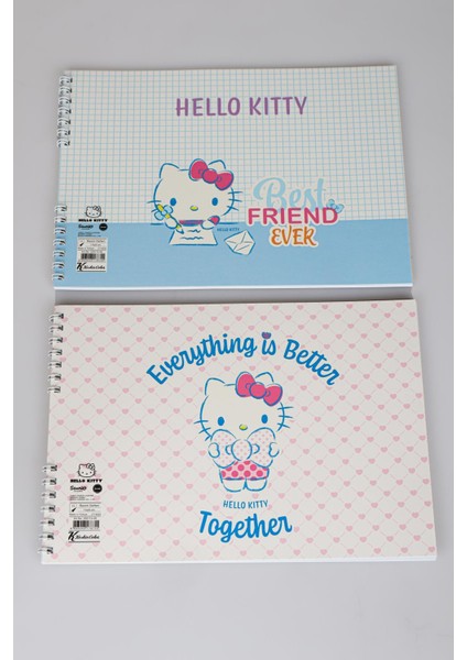 Dekomus Ile Lisanslı Hello Kıtty "tekli" Resim Defteri 17*24 cm 15 Yaprak