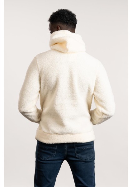 Kapşonlu Kanguru Cepli Slimfit Peluş Sweatshirt modelleri