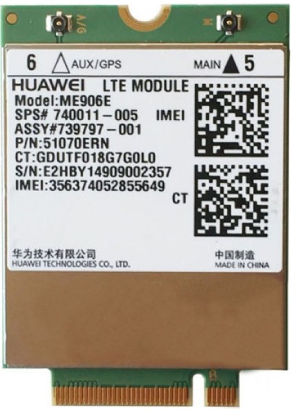 Lte Module ME906E Sim Kart Modül