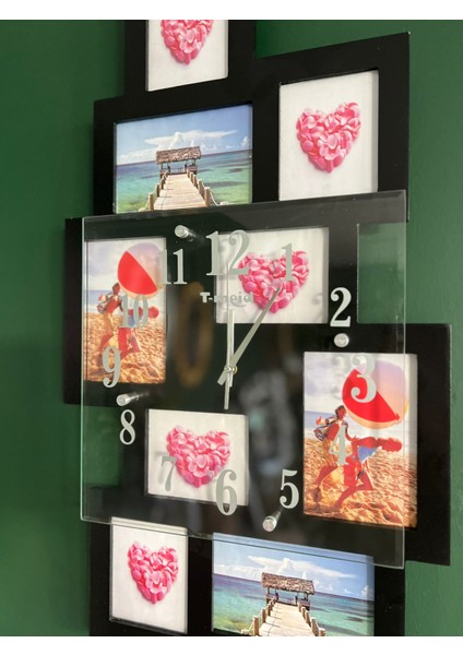 Resim Çerçeveli Sesiz Çalışan Duvar Saati fiyatları