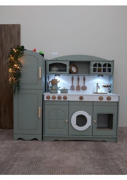 Özka Hobyy Wood Toys Ihlamur Yeşili